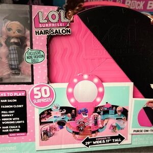 LOL Surprise Hair Salon Playset